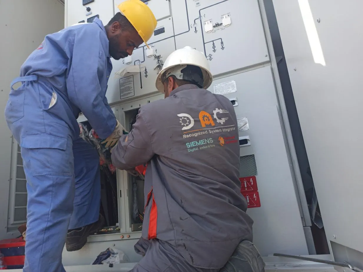 MV switchgear testing and commissioning