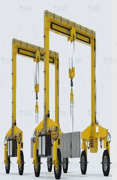 RTG crane at the Aden container terminal