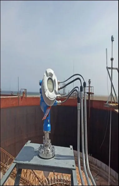 Radar tank gauging for custody transfer